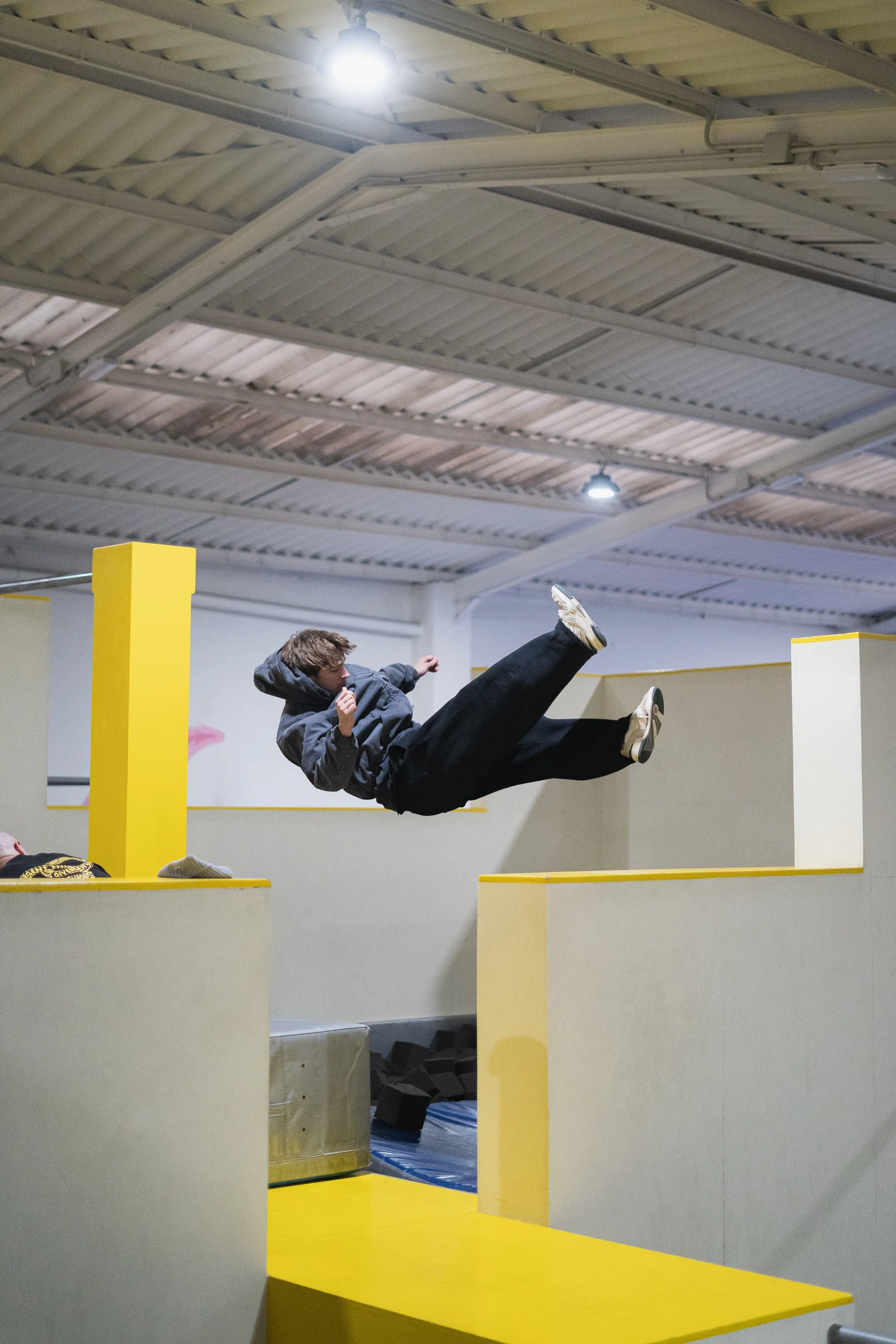 Archivo visual de entrenamiento de parkour en La Nave