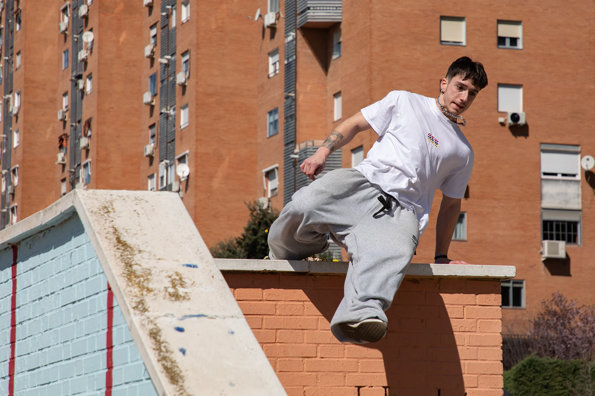 Encuentro de la comunidad dentro de La Nave Parkour Academy