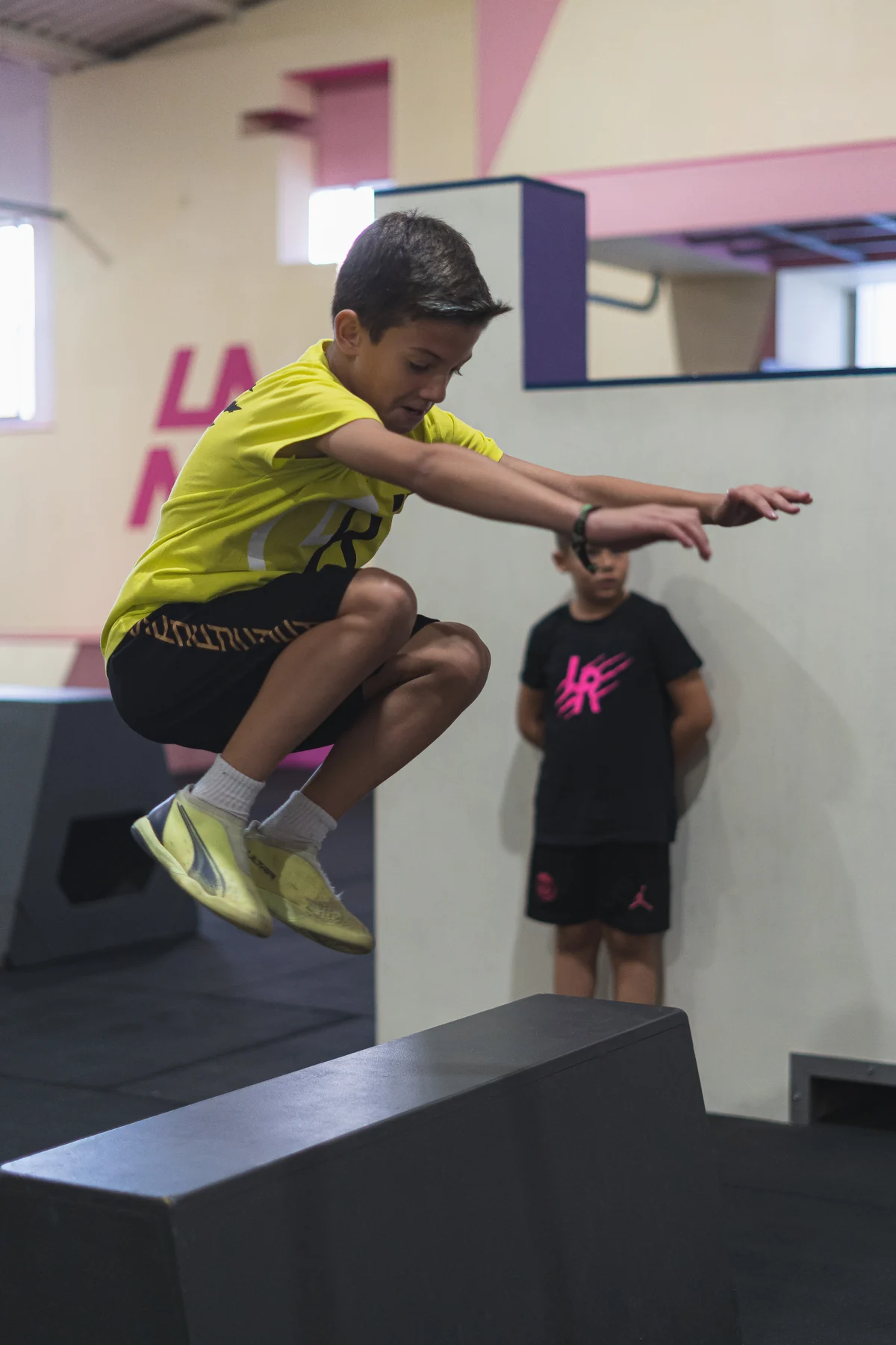 Miguel Espada, fundador de La Nave Parkour Academy